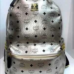 Silver and blk BOOKBAG